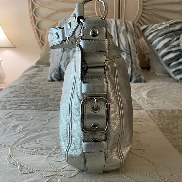 Coach Vintage Zoe Metallic Bag